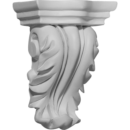 Ekena Millwork 4 1/4"W x 2 5/8"D x 5 3/4"H Blackthorne Corbel COR04X02X05BL